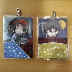 ヒプマイ おやすみアクリルストラップ 山田二郎 山田三郎 2個セット