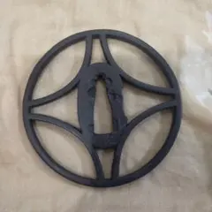 魚彫刻 金属製鍔 栄 - メルカリ