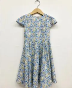 240907 Nicoletta Fannaリバティプリント・ワンピース