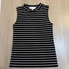 ロペピクニック　ノースリーブカットソー　ボーダー柄　38サイズ　Mサイズ