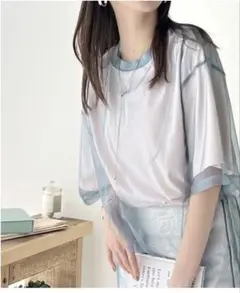JAVA シースルー半袖　Tシャツのサムネイル