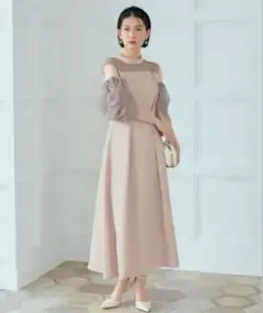 スーツ・フォーマル・ドレス sheer puff dress sheer puff dress – Acka online store