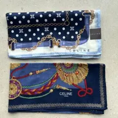 【CELINE】ハンカチ　2枚セット