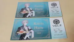 甲斐田晴 にじさんじ VΔLZ カフェ チケット風ステッカー