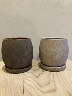 陶器製植木鉢セット