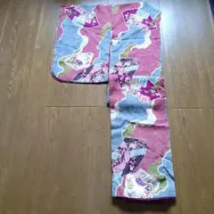 レトロ　アンティーク　着物のサムネイル