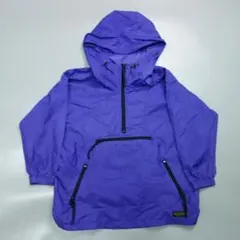 7480 モンベル アノラックマウンテンパーカー キッズ 130cm 紫系