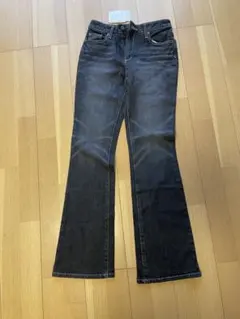 レディース デニムパンツ ストレッチ フレア