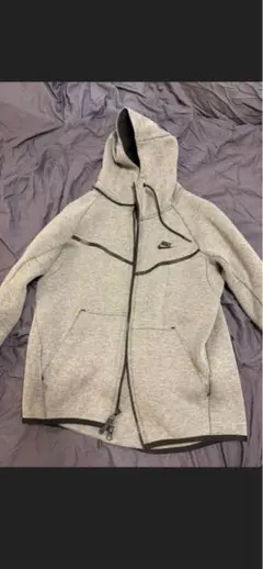 限定完売！ナイキテックフリースフードトレーナーL/NIKEモック 