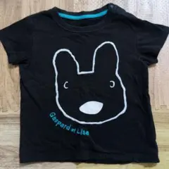 Gaspard et Lisa ブラック Tシャツ 100cm