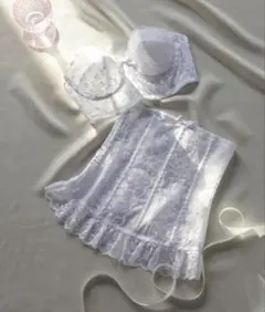 r1_1804K　☆美品☆　セモア　ウエストニッパー　ブライダルインナー　ワイヤー入り　カドリールインターナショナル　ホワイト　サイズ64 メール便対応65％OFF ウエストニッパー 日本製