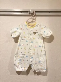ミキハウス 動物ロンパース 50-60cm