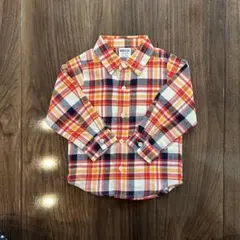 BREEZE 長袖シャツ サイズ95 チェック柄