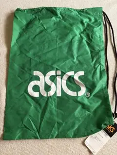 asics TS200B ランドリーバッグ グリーン 50×37 cm