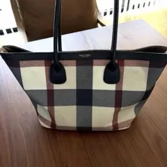 BLUE LABEL CRESTBRIDGE トートバッグ PVC チェック柄のサムネイル