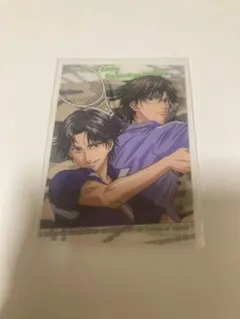 初期テニスの王子様 プラスチックカード 手塚&跡部