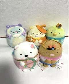 映画　すみっコぐらし　空の王国とふたりのコ　ぬいぐるみ　全5種コンプリート