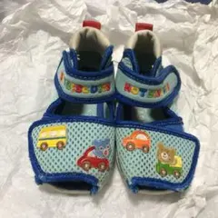 ミキハウス ホットビスケッツ　メッシュ　サンダル　12cm