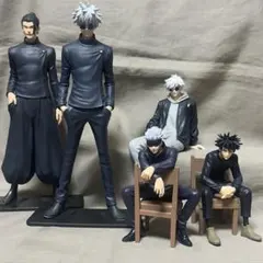 呪術廻戦 五条悟 夏油傑 伏黒恵 ぬーどる king フィギュア 5個セット