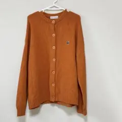 TINA:JOJUN ニットカーディガン オレンジ