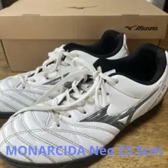 美品！MIZUNO MONARCIDAneo ホワイト23.5cm トレシュ