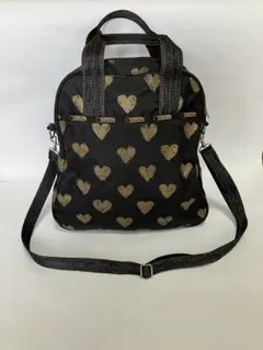 LeSportsac 2way トートバッグショルダーバック ハート柄のサムネイル