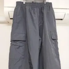 ブラック パンツ Lサイズ 黒　オーバーサイズ