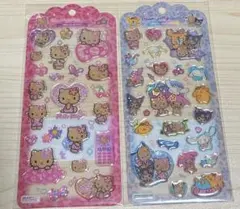 ハローキティドロップジェリーシール 日焼けギャル 134920 134921２点