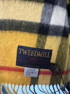 TWEEDMILL ウール チェックストール