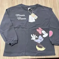 ミニーマウス 長袖カットソー 110cm