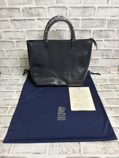値下げ【新品　未使用品】ハーヴェストレーベル　レザー トート髭バッグ 収納袋付き
