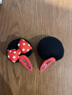 ミニーマウス ぱっちんピン