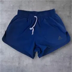 【アディダス】 ランニングパンツ レディース S 紺 インナー付のサムネイル