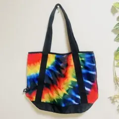 adidas アディダス トートバッグ タイダイ柄 カラフル カジュアル