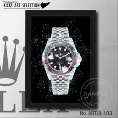 Rolex ロレックス アイスブルー デイトナ/オマージュアートポスター