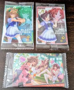 ウマ娘　ウエハース　3枚セット