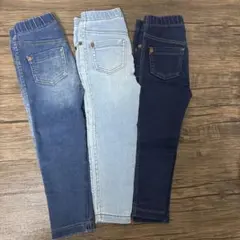 next デニムレギンス 3色セット 1½-2yrs