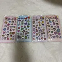 たまごっち　きゅんポップシール3Dステッカー4枚セット