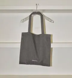 ストライプ　トートバッグ　グレー TODAYFUL Tote Bagのサムネイル