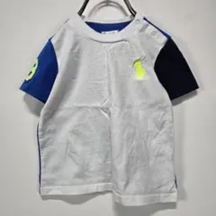 Ralph Lauren【ラルフローレン】半袖Tシャツ　バイカラー　ビッグポニー