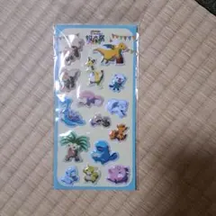 ポケモン ローカルActs 物産展 ぷっくりシール 15枚入り