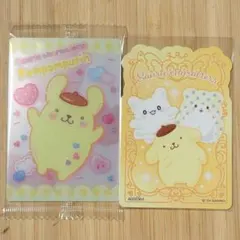 ポムポムプリン はなまるおばけ モップ コレクターズカード おまじない サンリオ