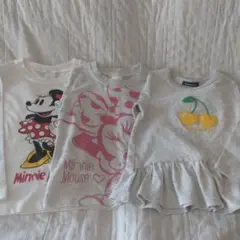100サイズ長袖Tシャツ3点セット