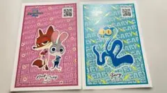ズートピア2 ランダムポストカード第4弾　ニック＆ジュディ　ゲイリー