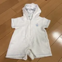 kissy kissy フード付きロンパース 3-6ヶ月