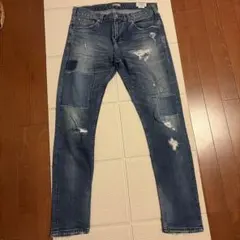BAYFLOW DENIM ベイフロー デニム パッチワーク ダメージ加工　31
