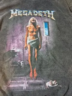 メガデス MEGADETH スラッシュメタルバンド ヴィンテージ 長袖　ロンT