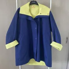 再値下げ！ 新品未使用　マルニ×ユニクロ　レインコート　バイカラー