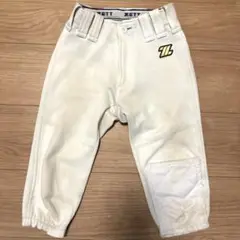 ZETT ホワイト 練習用ユニフォーム120サイズ
