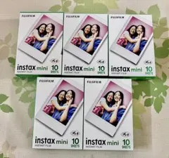 FUJIFILM instax mini インスタントフィルム 10枚5パック